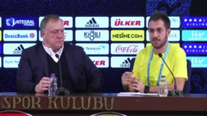 Maçın Ardından - Dick Advocaat - Istanbul (3)
