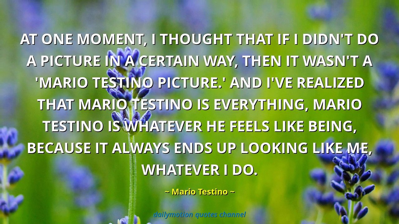 Mario Testino Quotes #1