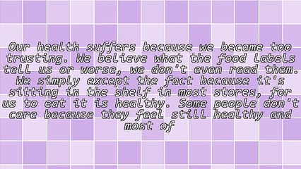How to Eat Healthier - How to Avoid Any Pitfalls - How to Become Aware of the Hidden Culprits