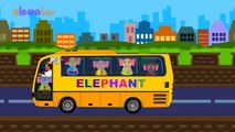 Dinosaurs Becomes Gorilla Lion Elephant Finger Family | Wheels On The Bus Children Nursery