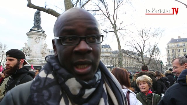 Rassemblement pour Théo : Lilian Thuram et Mokobé présents comme citoyens