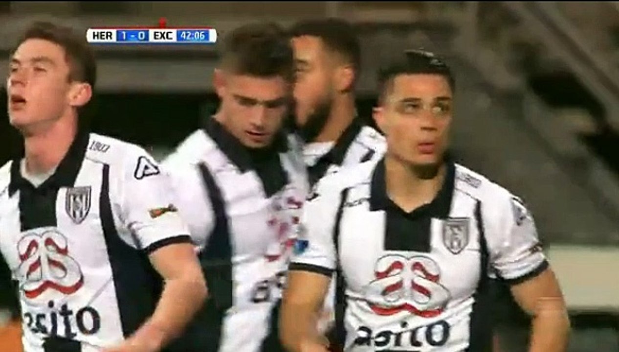 Kuwas GOAL (1:0) Heracles vs Excelsior