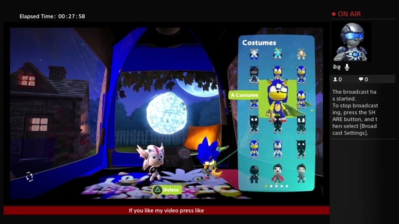 sonicexe7's Live PS4 Broadcast (3)