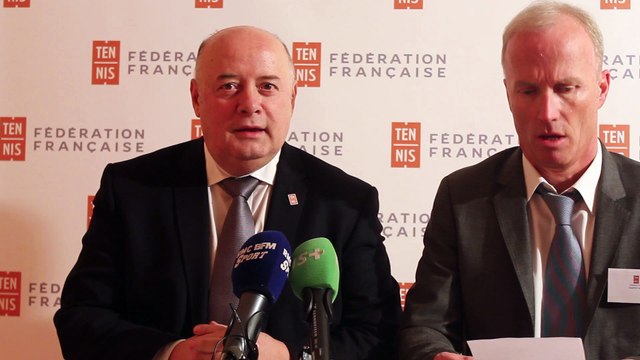 Tennis - FFT Bernard Giudicelli élu Président de la Fédération Française de Tennis et succède à Jean Gachassin