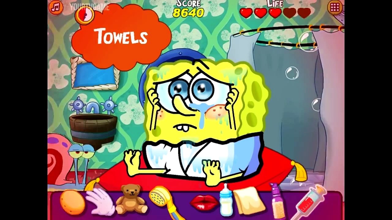 Bob Esponja Juego Completo Isla de los monstruos de Juegos para los Niños