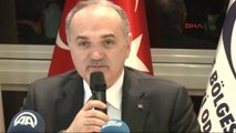 Izmir - Bilim, Sanayi ve Teknoloji Bakanı Faruk Özlü, Ege Sanayicileri ve Işadamları Ile Görüştü