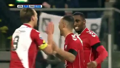 Kerk G.Goal  - Utrecht 2-0 PEC Zwolle