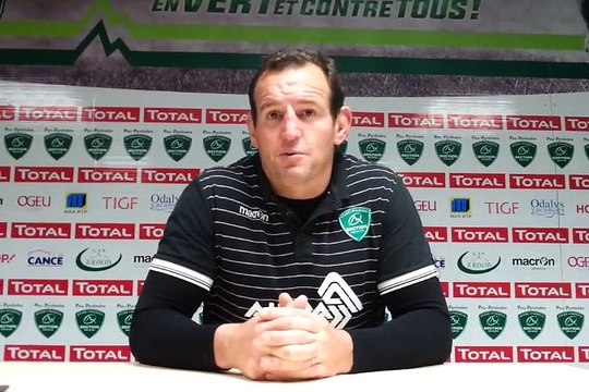 Carl Hayman après Section Paloise - Grenoble