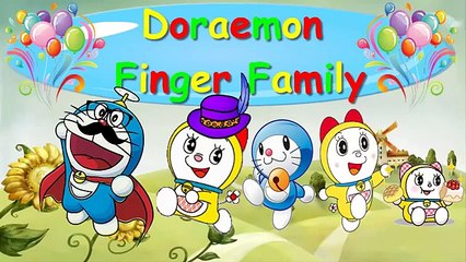 Doraemon Finger Family Song [шар] Finger Family Fun | Игрушка пародии