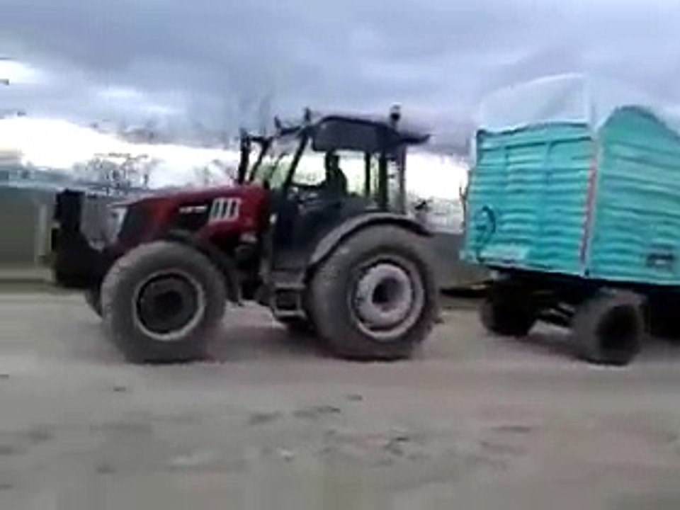 HATTAT TRAKTÖR 8 RÖMORK 95 TON YÜK İLE..