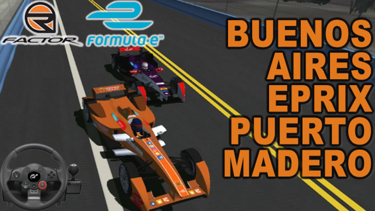 Rfactor Formula E MOD Buenos Aires ePrix Puerto Madero (TESTE)