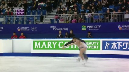 Xiaoyu YU & Hao ZHANG Free Skate Four Continents Championships 2017(1)