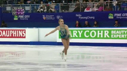 Alaine CHARTRAND Free Skate Four Continents Championships 2017