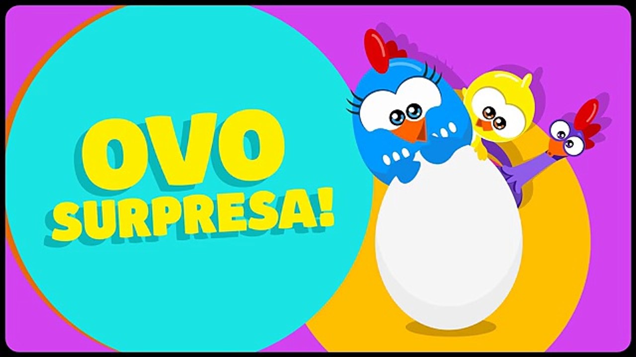 Galinha Pintadinha Mini - OVO SURPRESA - Dinossaur - 480P