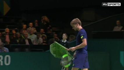 Goffin vs Herbert - Highlights ( ATP Rotterdam 2017 )