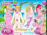 La pelcula de dibujos animados: la Boda de la Princesa barbie / Disney Princesses Game / Princesses at Barbies Wedding