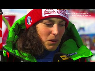 Alpine Skiing World Championships St. Moritz 2017 Slalom Women Interviews Brignone - De Alpiprandini