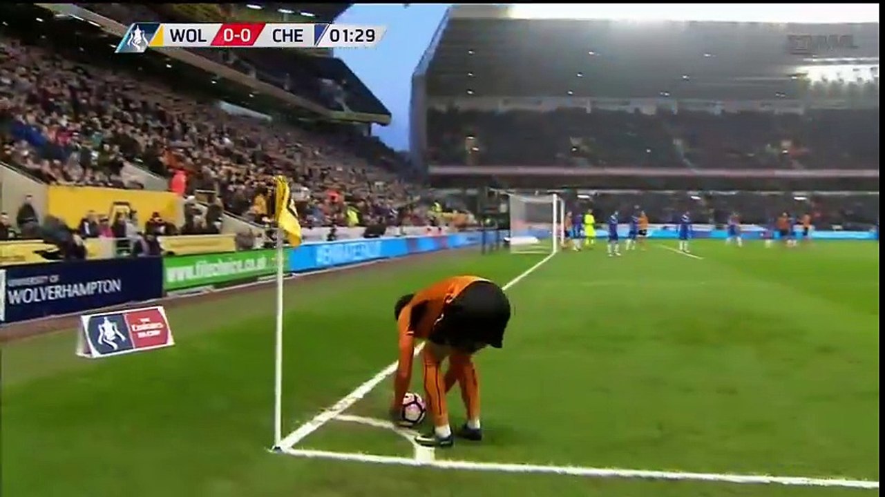 Wolverhampton vs Chelsea 0-2 Extended Highlights 18/2/2017 HD