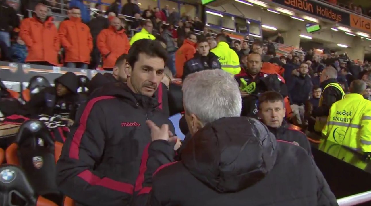 Lucien Favre s'en prend à Lionel Letizi (Lorient-Nice)
