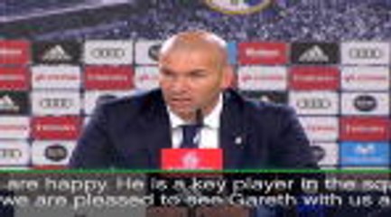 Zidane lauds Bale after goalscoring return