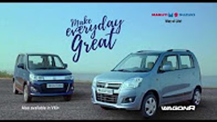WagonR _ Make Everyday Great _ Launch TVC