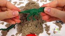 Play doh dinosaurs eggs Jurassic World toys GIANT surprise playdough egg dino blind bags