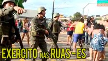 SECRETARIO de SEGURANÇA encara ESPOSAS de POLICIA MILITAR em GREVE do Estado do ESPÍRITO SANTO
