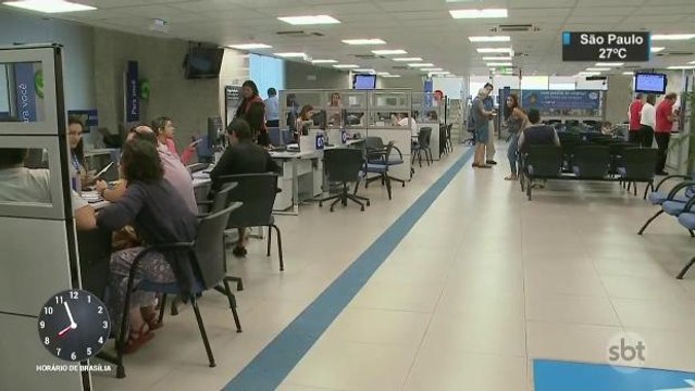 Trabalhador aproveita o sábado para tirar dúvidas sobre contas inativas do FGTS