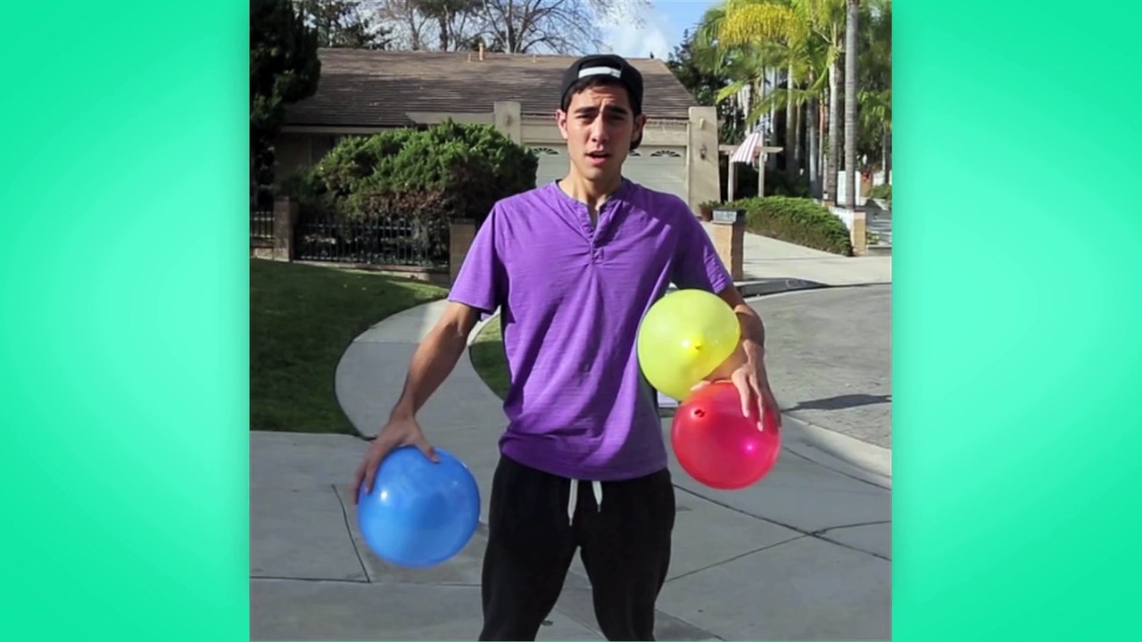 Shirt Change with Balloons