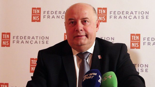 Tennis - FFT - Bernard Giudicelli : Gagner des titres et miser sur Geoffrey Blancaneaux