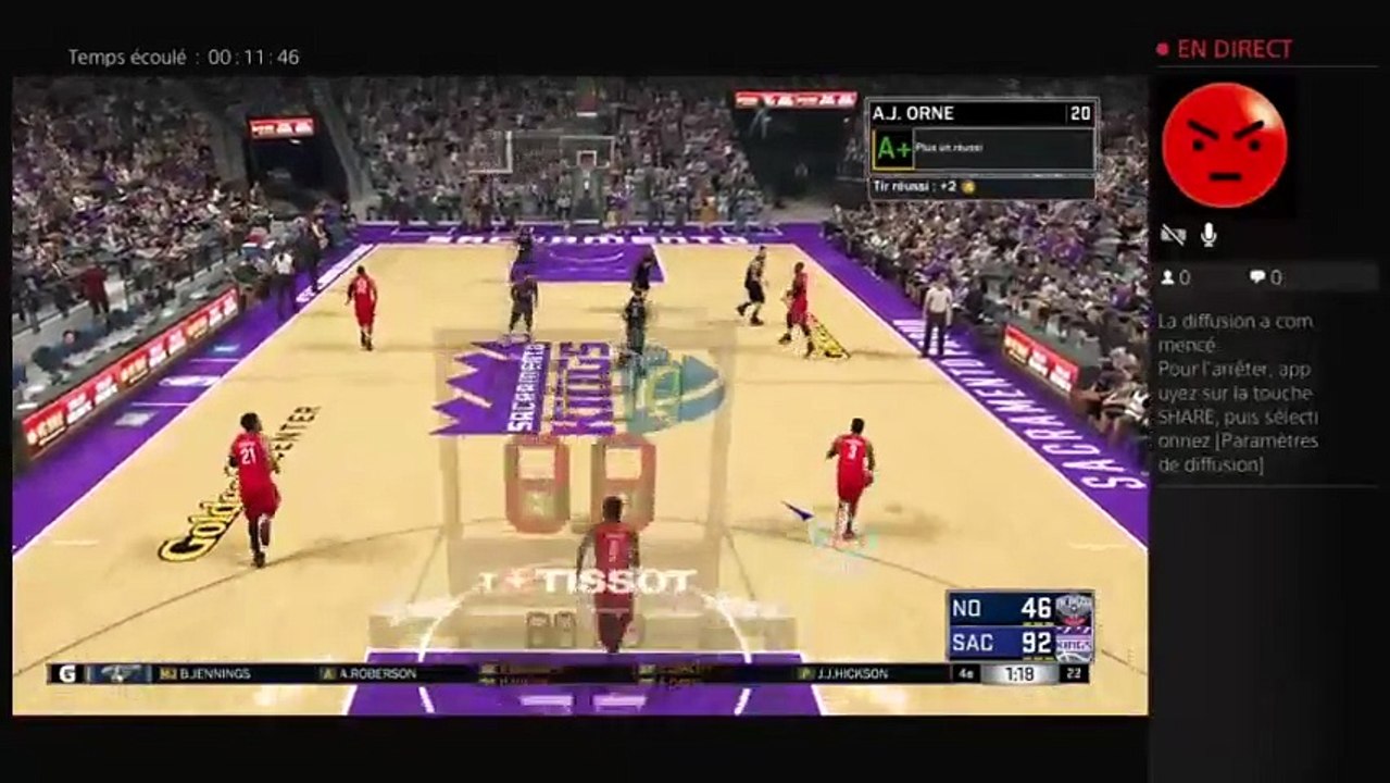 Diffusion PS4 en direct de Kensleyorne7 NBA2K17 (7)