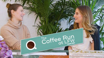 Marie Claire UK - The Coffee Run at LFW - Rosie Fortescue
