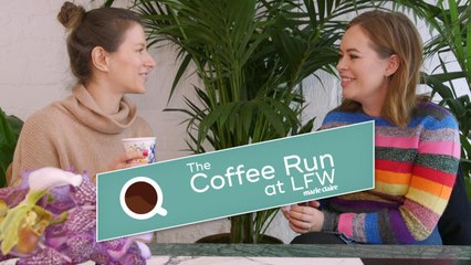 Marie Claire UK - The Coffee Run at LFW -Tanya Burr