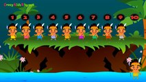 Diez Pequeños Indios y Muchas Más canciones infantiles | Serie Popular de las Canciones de la Colección | ChuChu