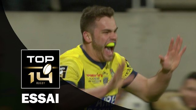 TOP 14 ‐ Essai Damian PENAUD (ASM) – Clermont-Bayonne – J18 – Saison 2016/2017
