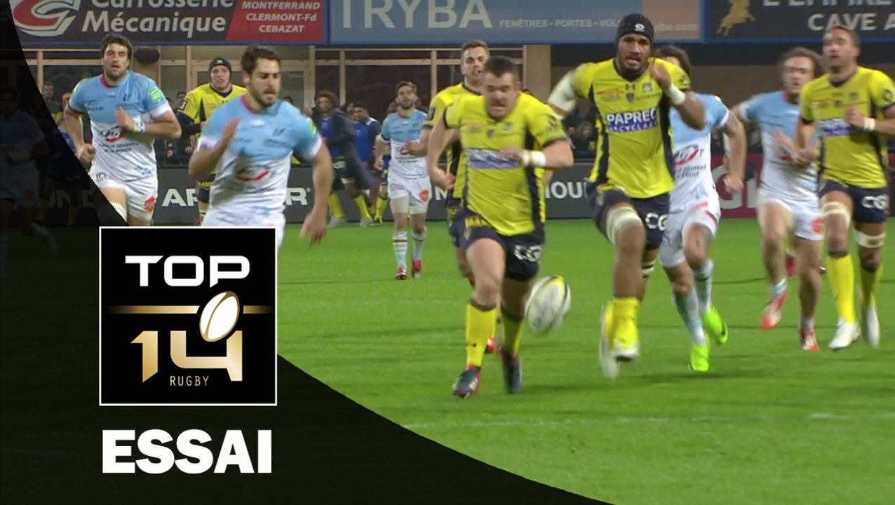 TOP 14 ‐ Essai de Pénalité (AB) – Clermont-Bayonne – J18 – Saison 2016/2017