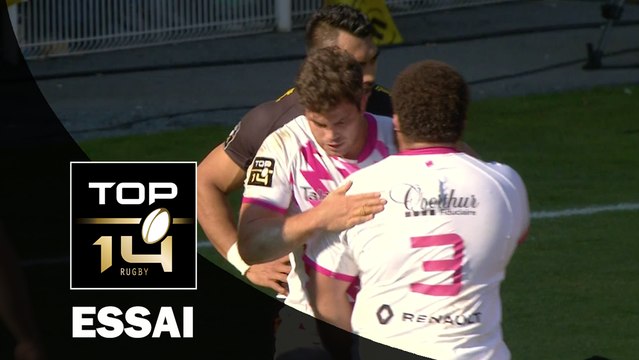 TOP 14 ‐ Essai Jono ROSS (SFP) – La Rochelle-Paris – J18 – Saison 2016/2017