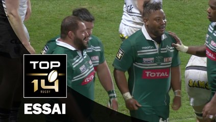 TOP 14 ‐ Essai Sylvain CHARLET (SP) – Pau-Grenoble – J18 – Saison 2016/2017