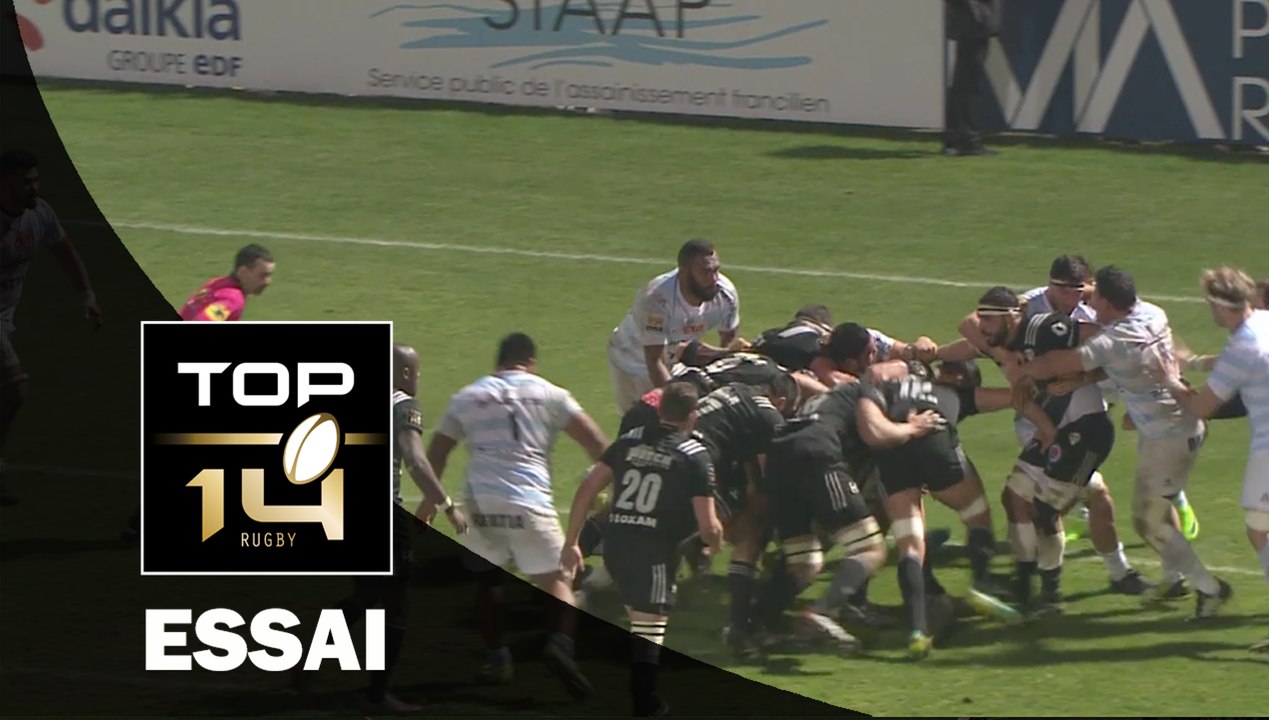 TOP 14 ‐ Essai Guillaume RIBES (CAB) – Racing 92-Brive – J18 – Saison 2016/2017