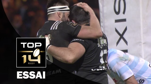 TOP 14 ‐ Essai Karlen ASIESHVILI (CAB) – Racing 92-Brive – J18 – Saison 2016/2017