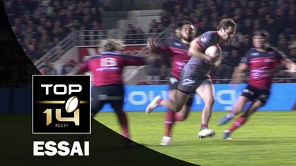 TOP 14 ‐ Essai Paul BONNEFOND (LOU) – Toulon-Lyon – J18 – Saison 2016/2017