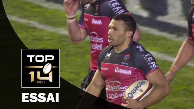 TOP 14 ‐ Essai Bryan HABANA (RCT) – Toulon-Lyon – J18 – Saison 2016/2017