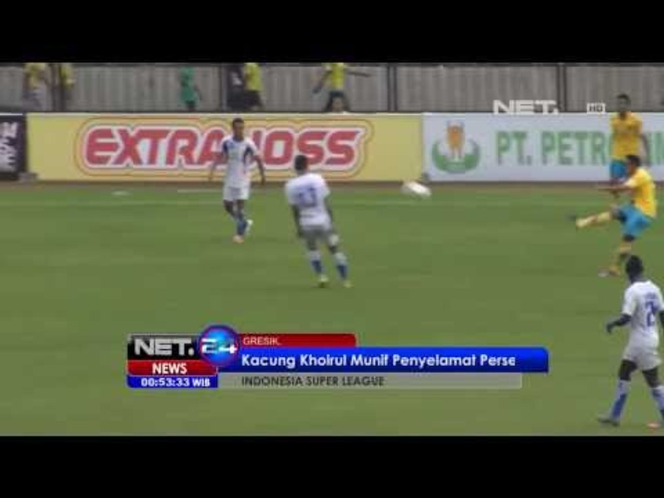 NET24 - Kacung Khoirul Munif tampil sebagai penyelamat Persegres