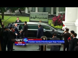 NET24 - SBY menerima rombongan Raja Yordania di Istana Negara