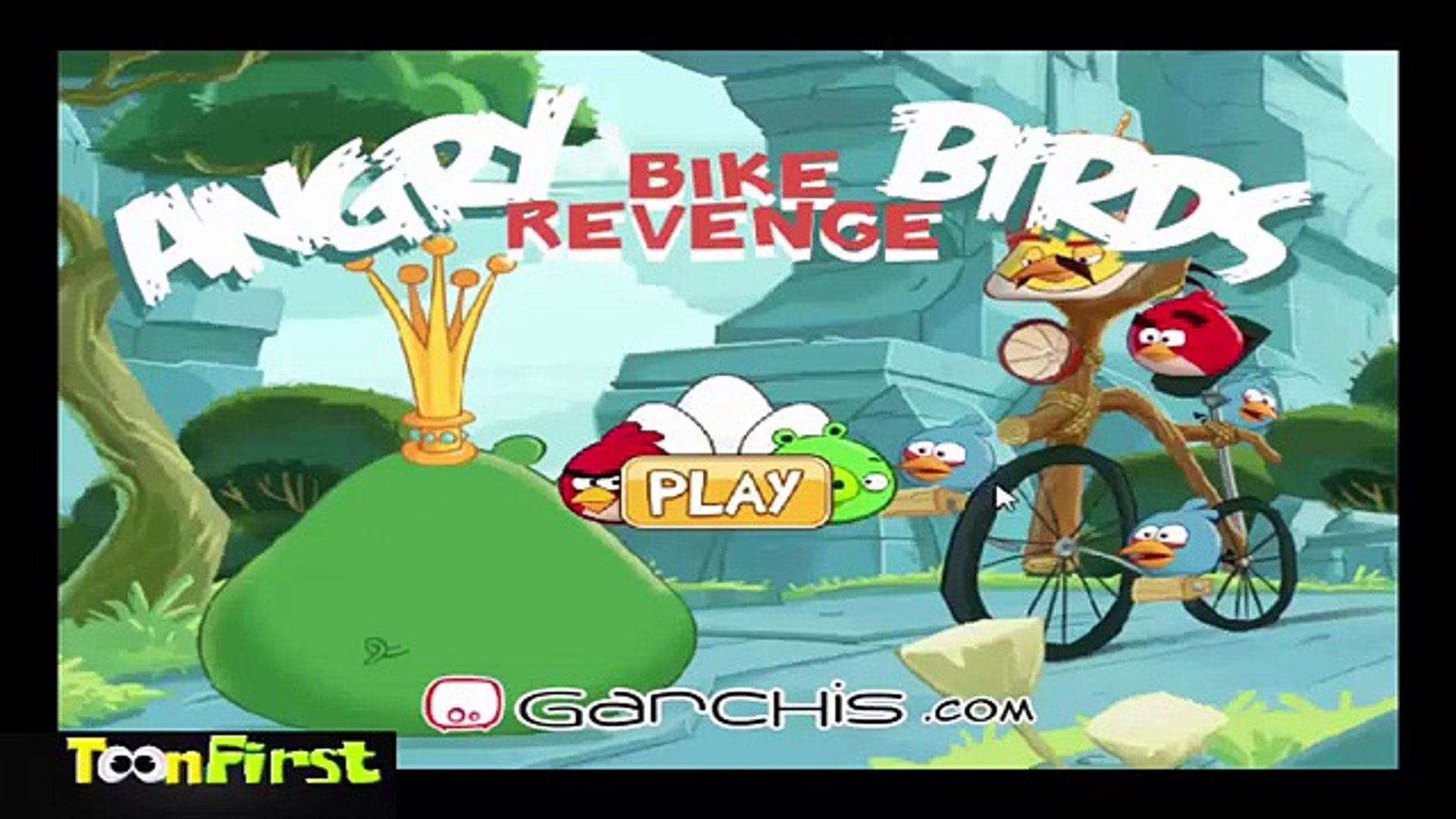 ⁣Angry Birds: Angry Birds Bike Revenge - Angry Birds Games