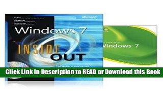 Books Windows 7 Inside Out Book and Online Course Bundle Free Books