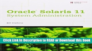 Books Oracle® Solaris 11 System Administration Free Books