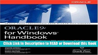 Read Book Oracle9i for Windows(R) Handbook Free Books