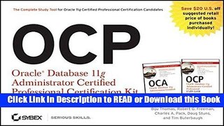 [Download] OCP: Oracle Database 11g Administrator Certified Professional Certification Kit: