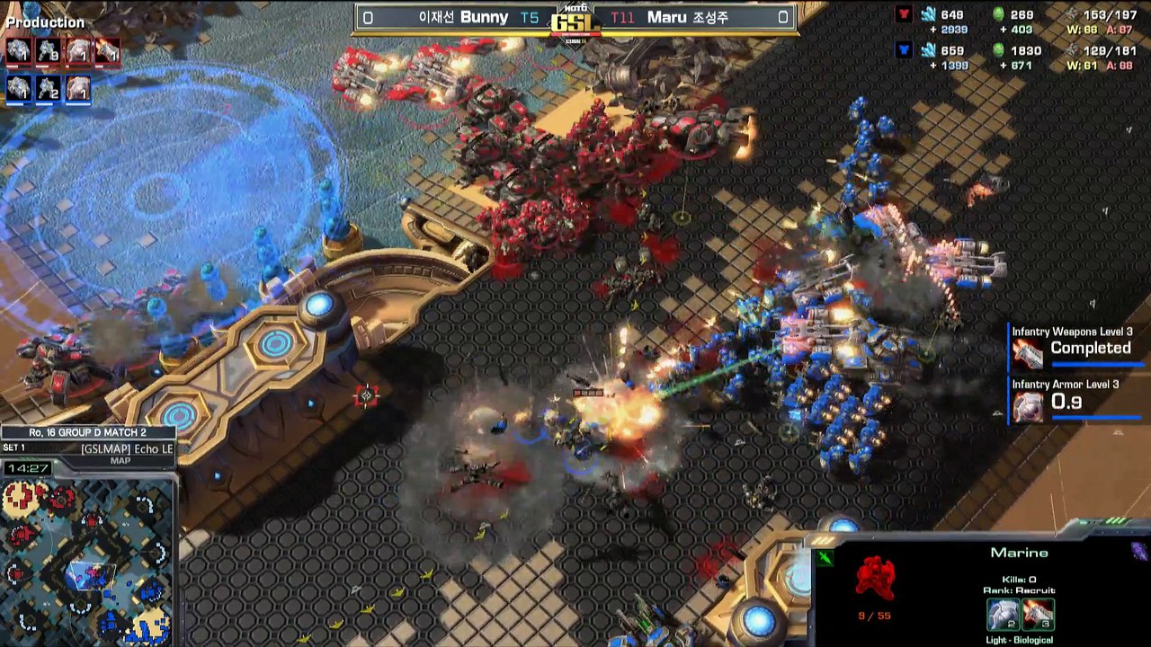[3/4] GSL RO16 - Group D: sOs / KeeN / Bunny / Maru